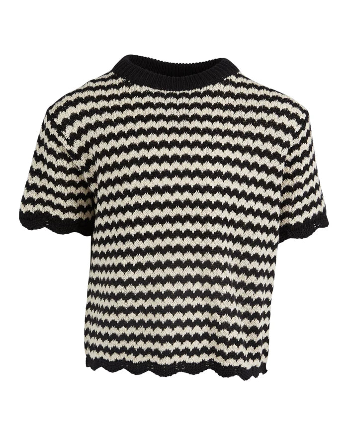 Eve Girl - Cathy Tee Knit - Stripe - Kids 8-14