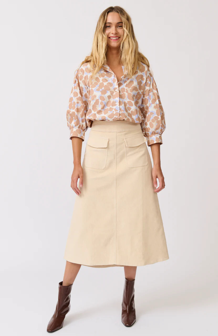 Cartel & Willow - ASTRID SKIRT - VANILLA