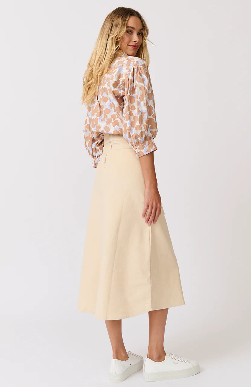 Cartel & Willow - ASTRID SKIRT - VANILLA