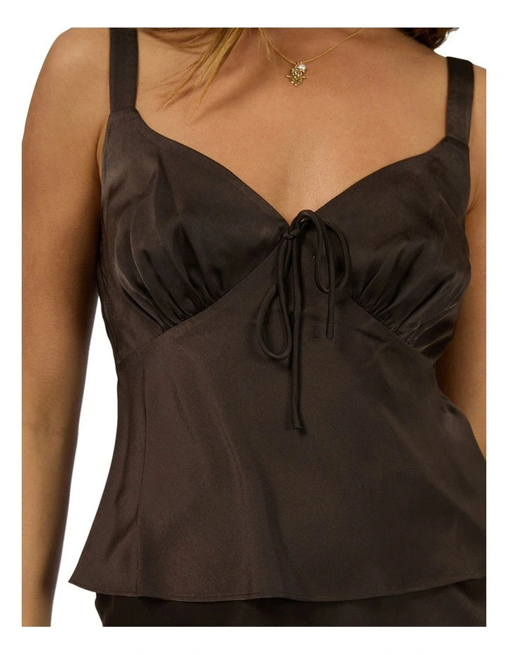 All About Eve - Aire Top - Brown