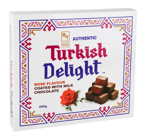 Real Turkish Delight - Chocolate Rose -200g