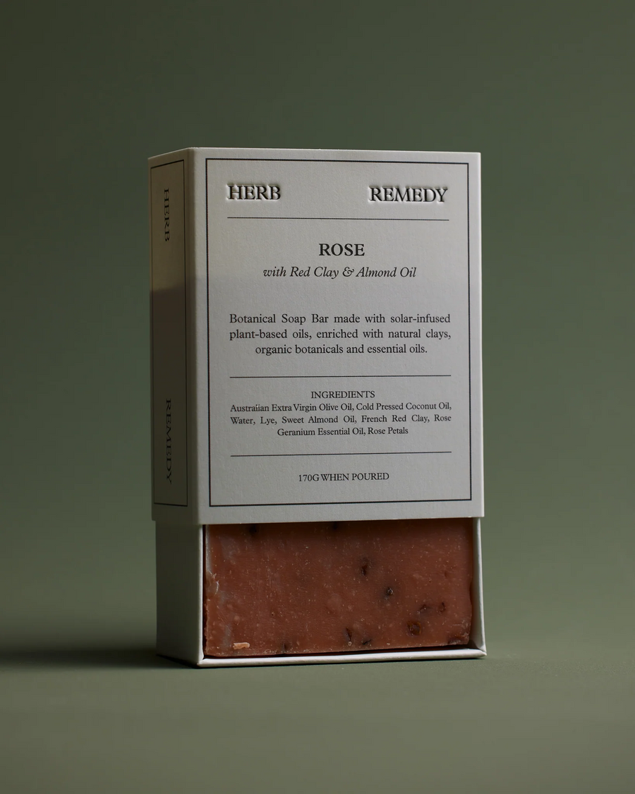 Herb Remedy - Botanical Bar: Rose & Almond Oil