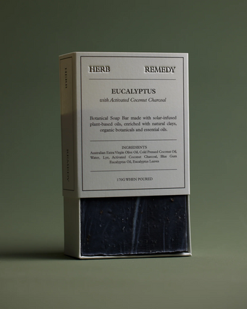 Herb Remedy - Botanical Bar: Eucalyptus & Coconut Charcoal