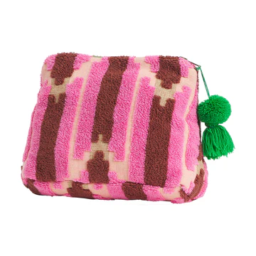 Sage & Clare - Nisha Terry Pouch - Rosewater - Extra Large