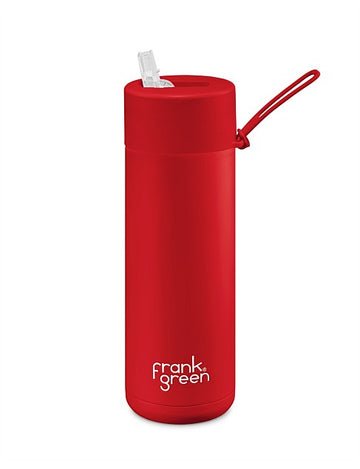 Frank Green - Limited Edition Ceramic Reusable Bottle - 20oz / 595ml - Atomic Red