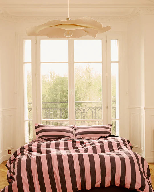 Hommey - Quilt Cover - Organic Cotton - Rocky Road Stripe - King