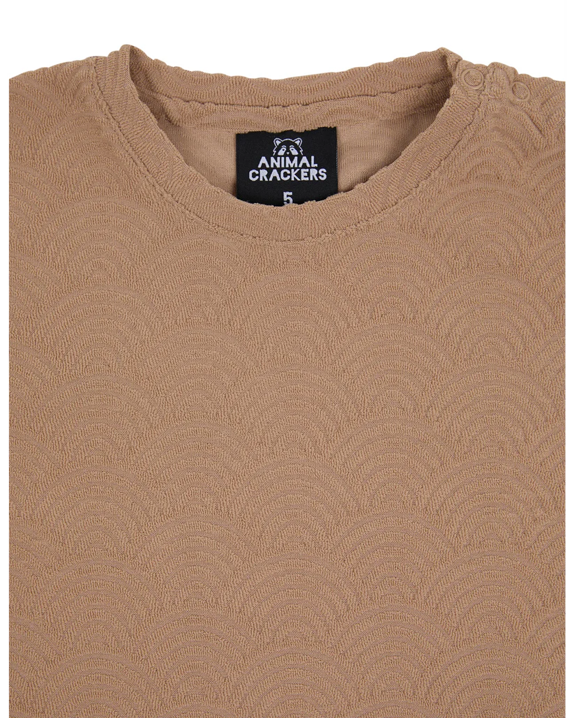 Animal Crackers - Towling Tee - Tan