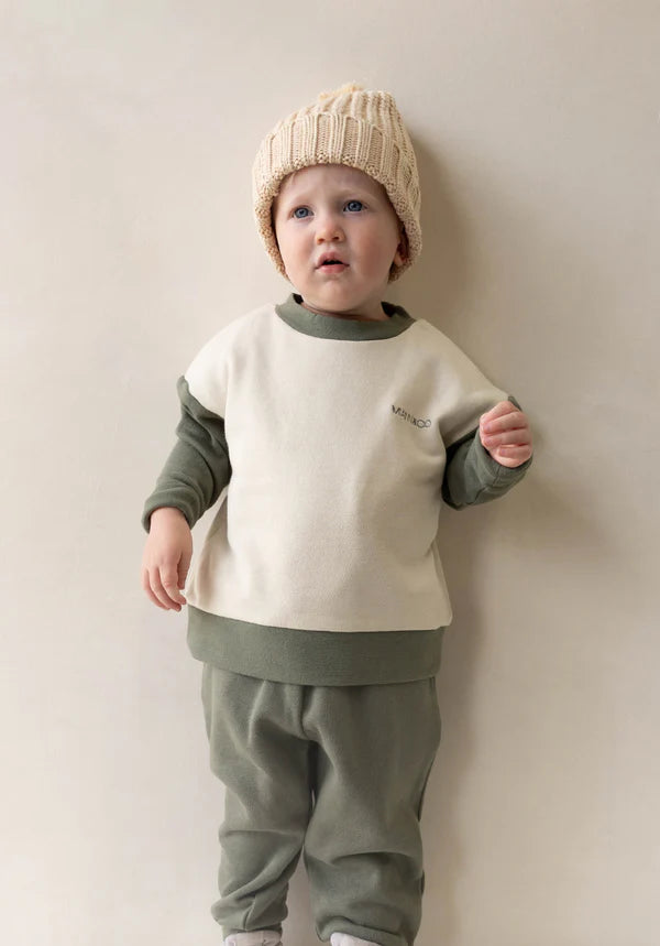 Miann & Co - Long Sleeve Fleece Jumper - Baby - Miann & Co