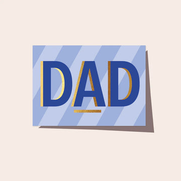 Elm Paper - DAD CARD STRIPE