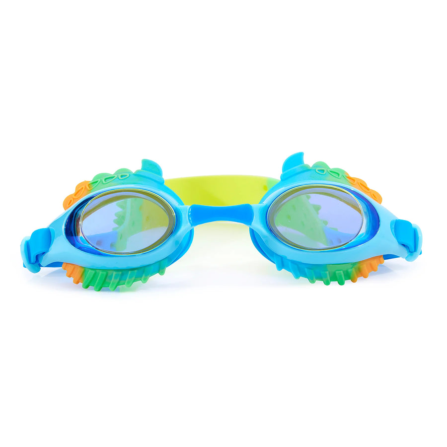 Bling2O - Dylan Jurassic Light Blue Swim Goggles