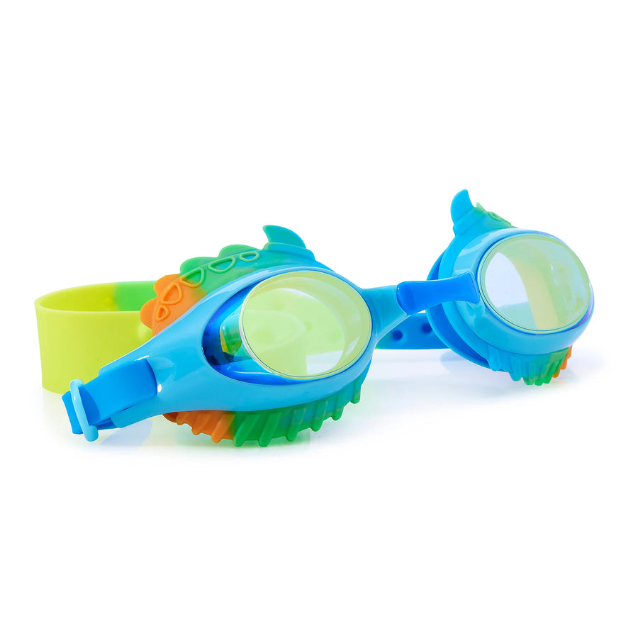 Bling2O - Dylan Jurassic Light Blue Swim Goggles