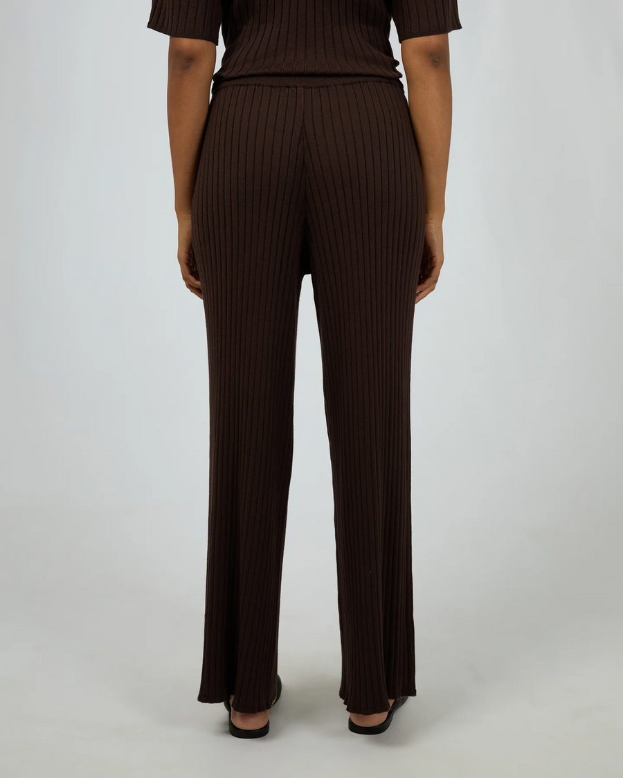 All About Eve - Bianca Knit Pant - Brown