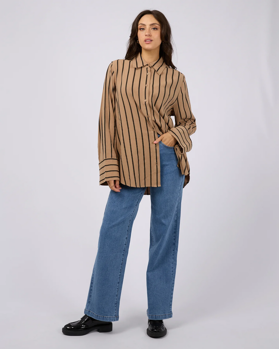 All About Eve - Marnie Shirt - Brown