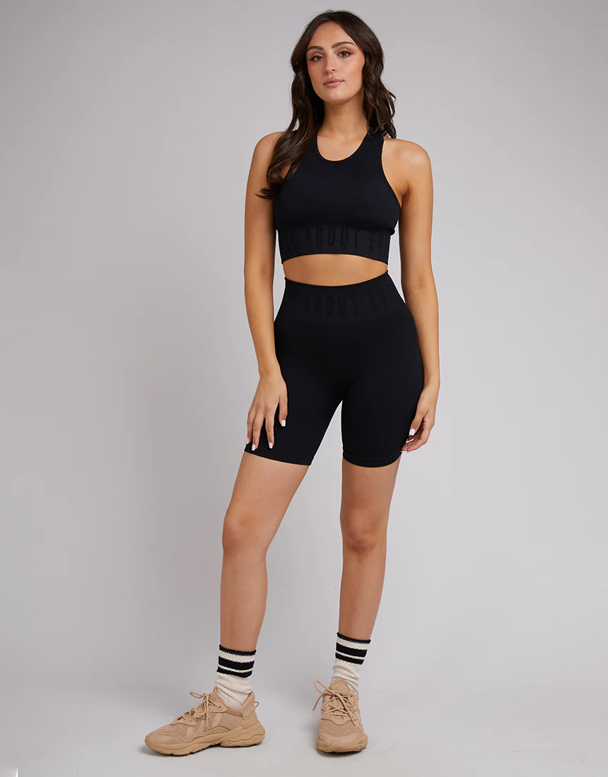 All About Eve - Remi Rib Bike Short - Black