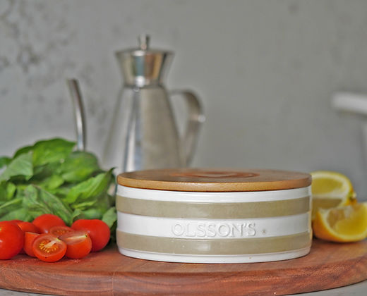 Olsson's Salt - Limited Edition - Salt Keeper w/ Bamboo Lid