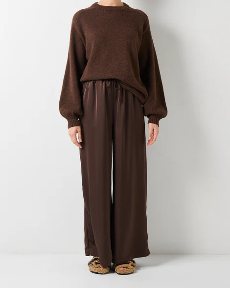 Walnut - Stockholm Pant - Chocolate