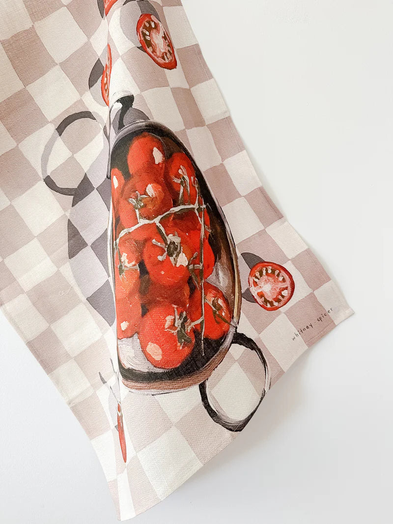 Whitney Spicer - Tomato Tea Towel