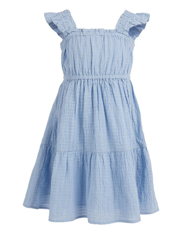 Eve Girl - Flynn Corn Dress - Blue - Kids Size 8-14