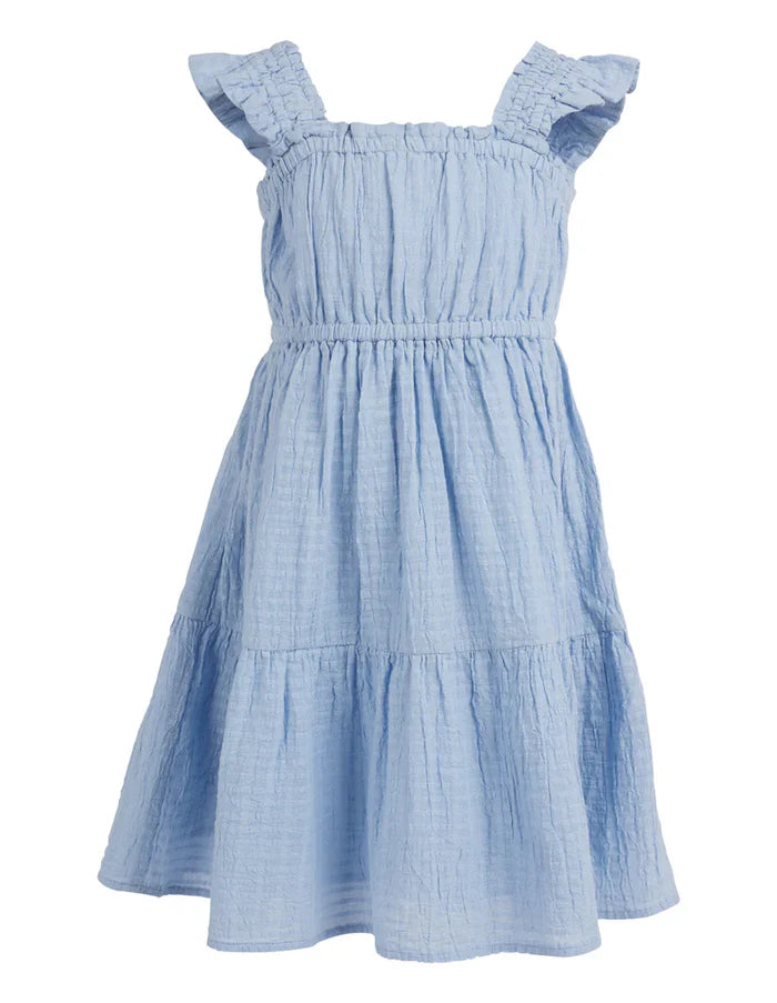 Eve Girl - Flynn Corn Dress - Blue - Kids Size 8-14