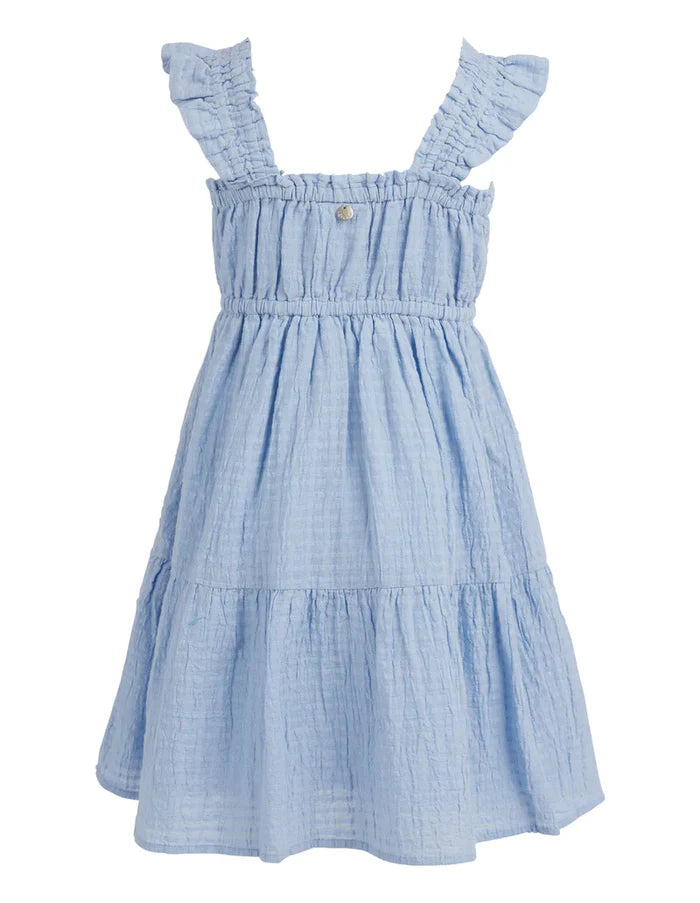 Eve Girl - Flynn Corn Dress - Blue - Kids Size 3-7