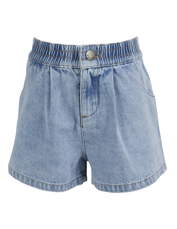 Eve Girl - Raya Shorts - Blue - Kids Size - 3-7