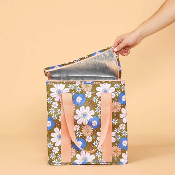 Kollab - Cooler Bag - Blue Flowers