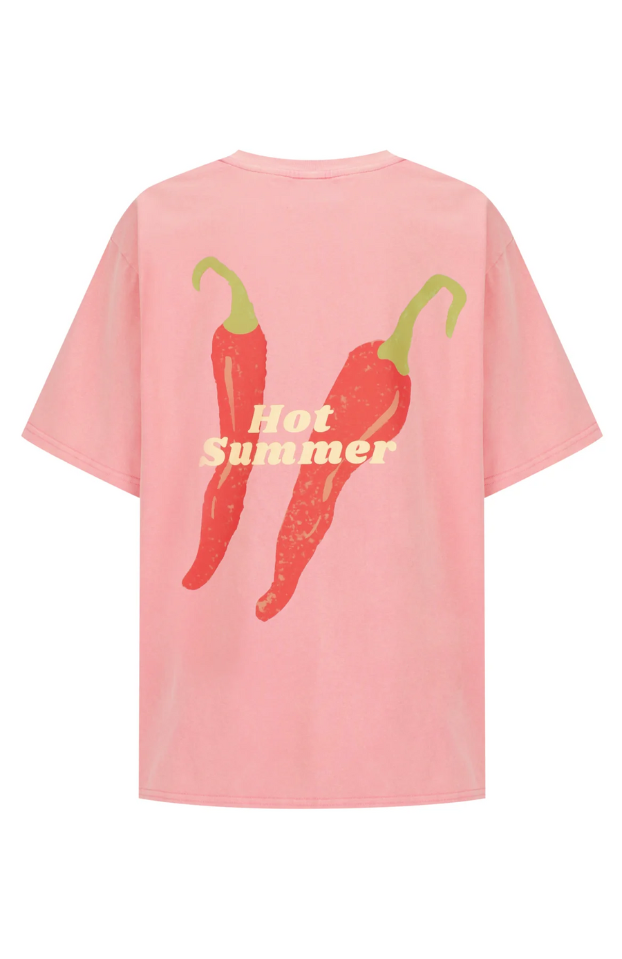 Cartel & Willow - Hot Summer Tee - Pink/ Hot Summer Print