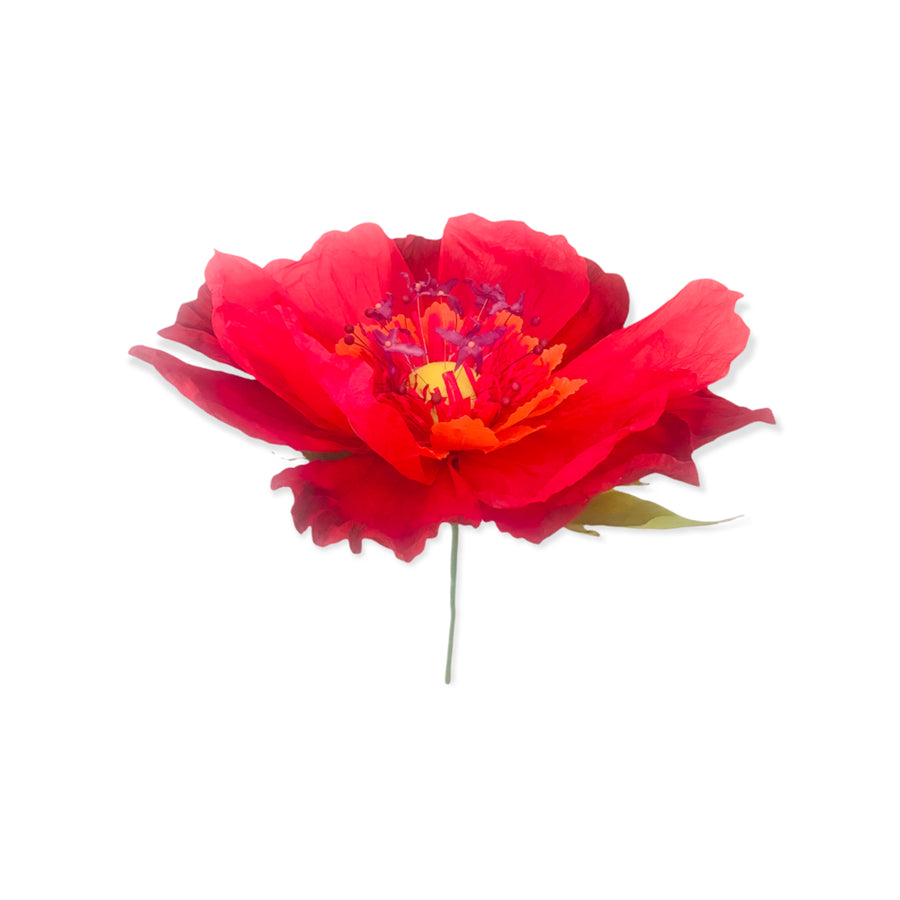 Dancing Paper Flower - Red