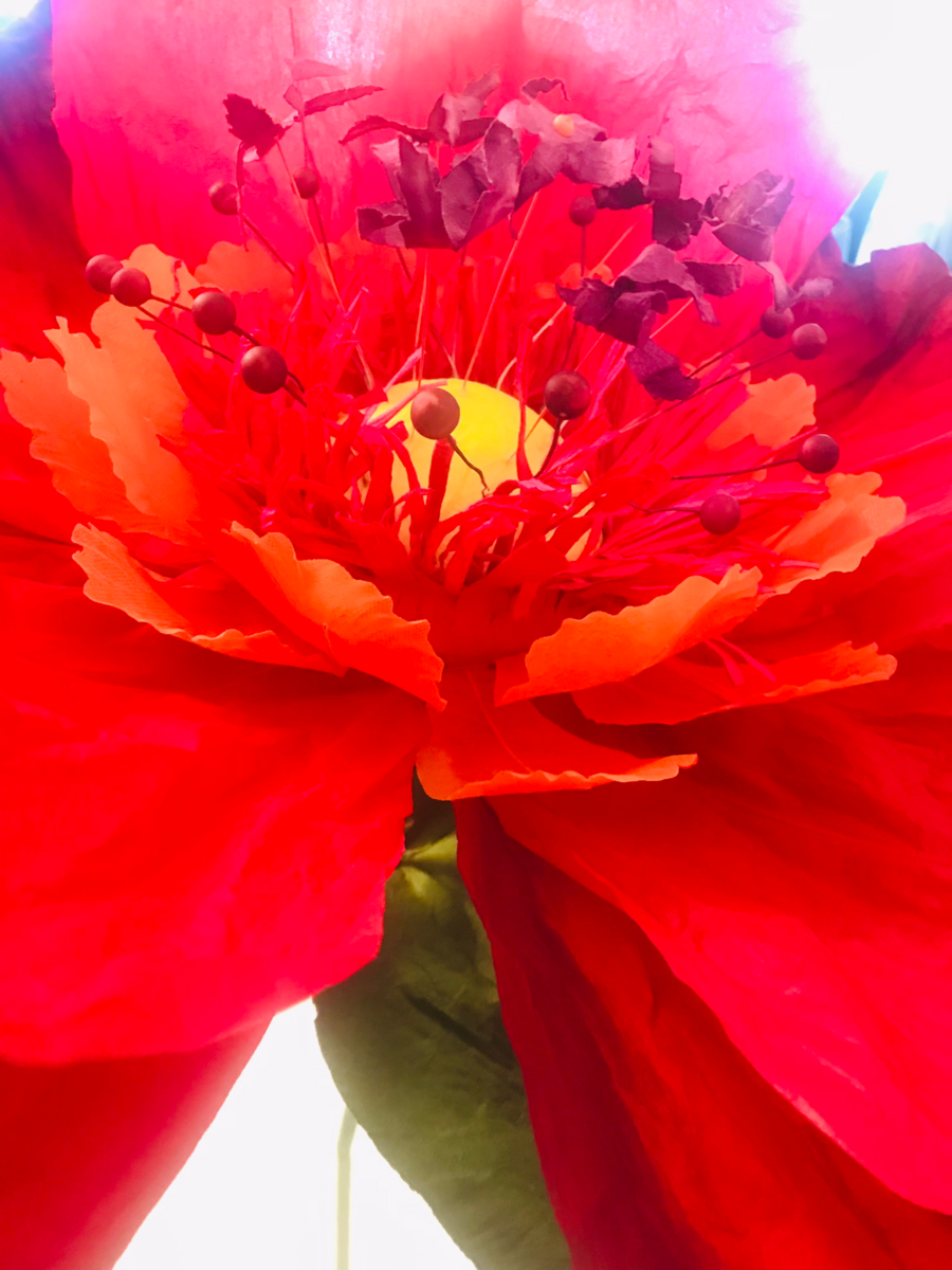 Dancing Paper Flower - Red