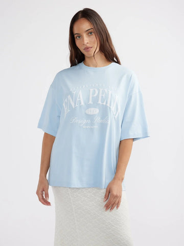 Ena Pelly - Heritage Studios Tee - Capri White