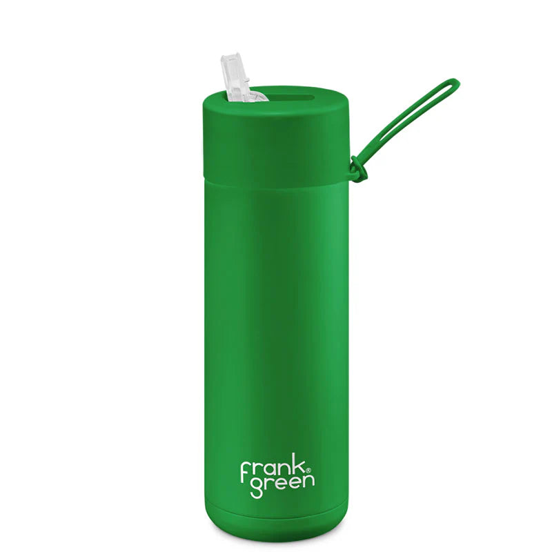 Frank Green - Limited Edition Ceramic Reusable Bottle - 20oz / 595ml - Evergreen