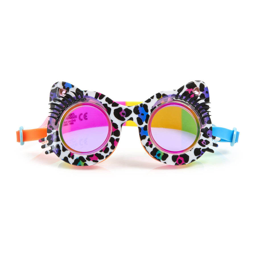 Bling2O - Talk To The Paw Goggles - Midnight Meow Multi