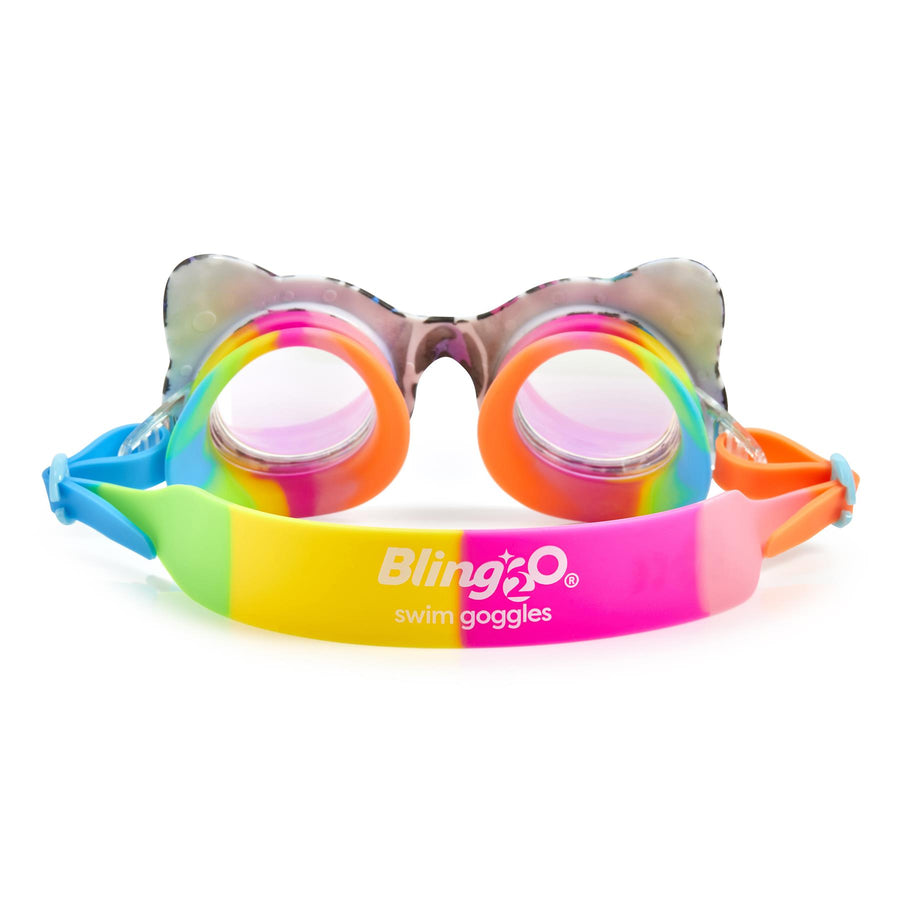 Bling2O - Talk To The Paw Goggles - Midnight Meow Multi