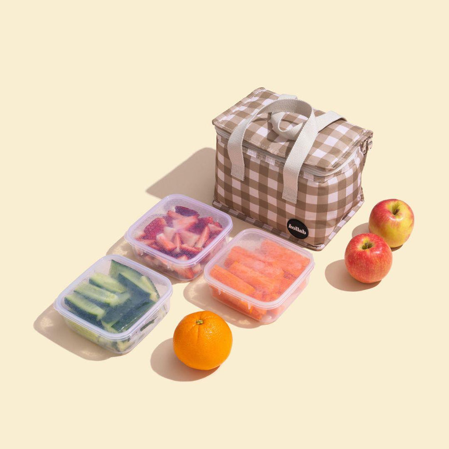 Kollab - Lunch Box - Olive Check