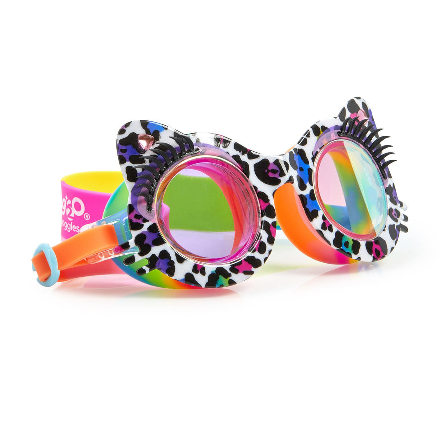 Bling2O - Talk To The Paw Goggles - Midnight Meow Multi