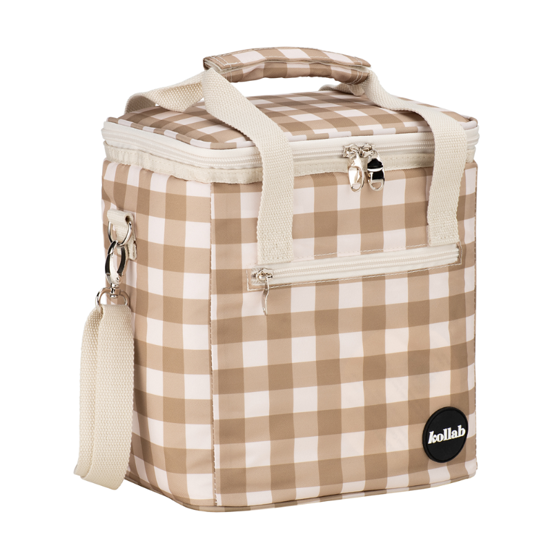 Kollab - Mini Cooler Bag - Olive Check