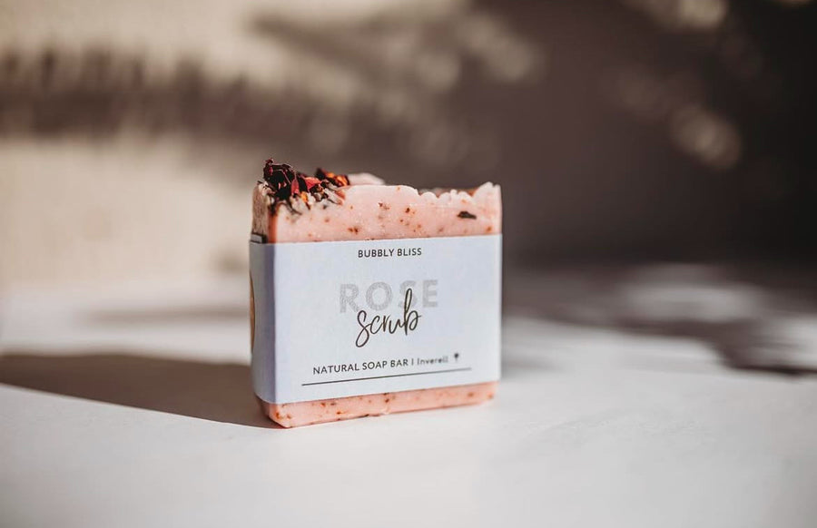 Bubbly Bliss - Handmade Soap - Rose Scrub