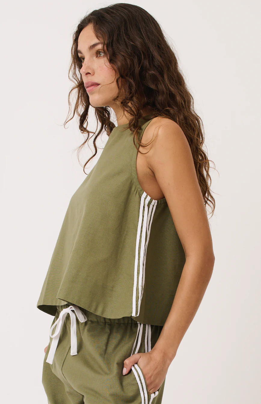 Cartel & Willow - Nora Tank - Palm