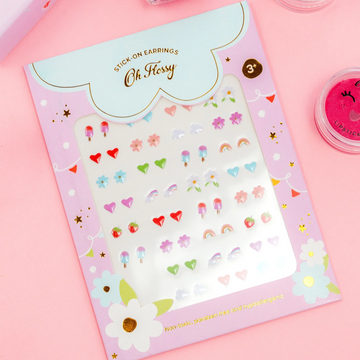 Oh Flossy - Kids Stick-On Earrings