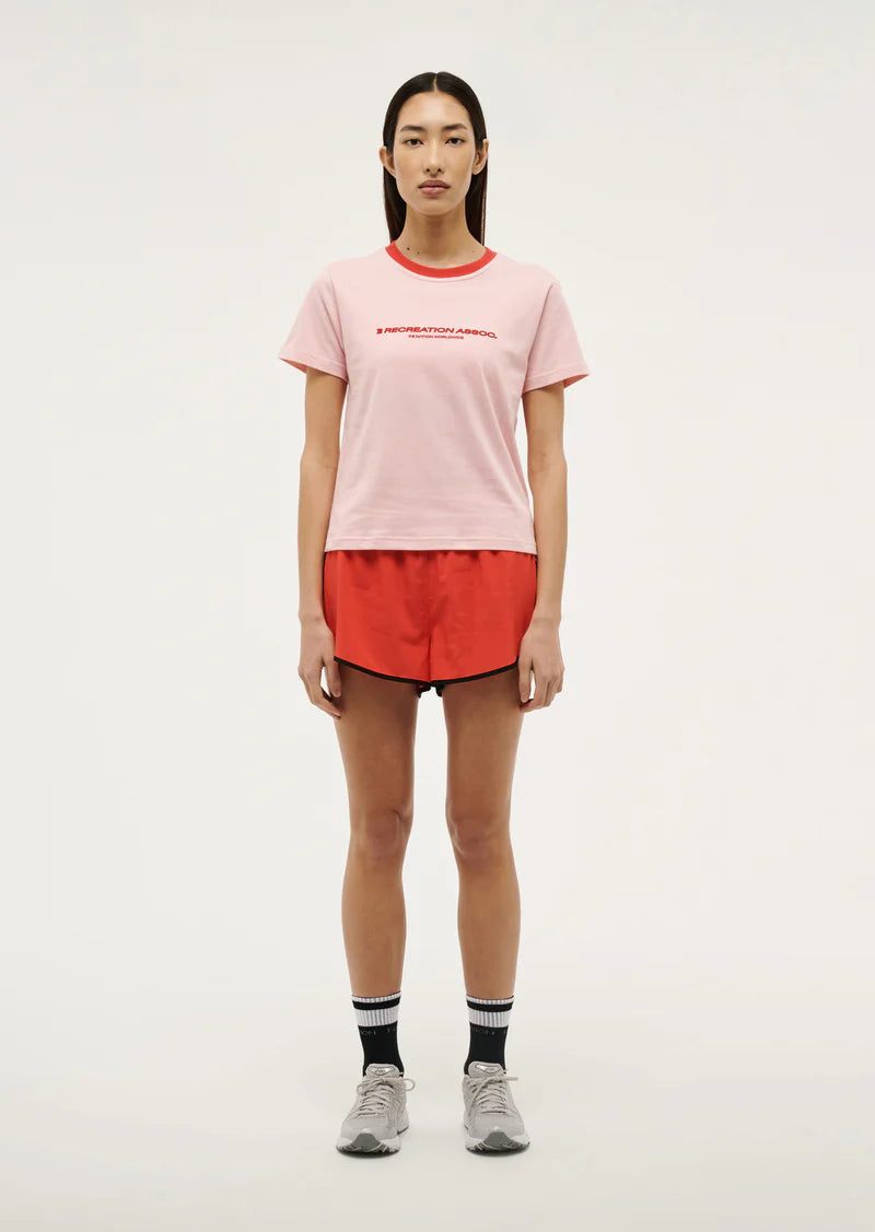 P.E Nation - Department SS Tee - Crystal Rose