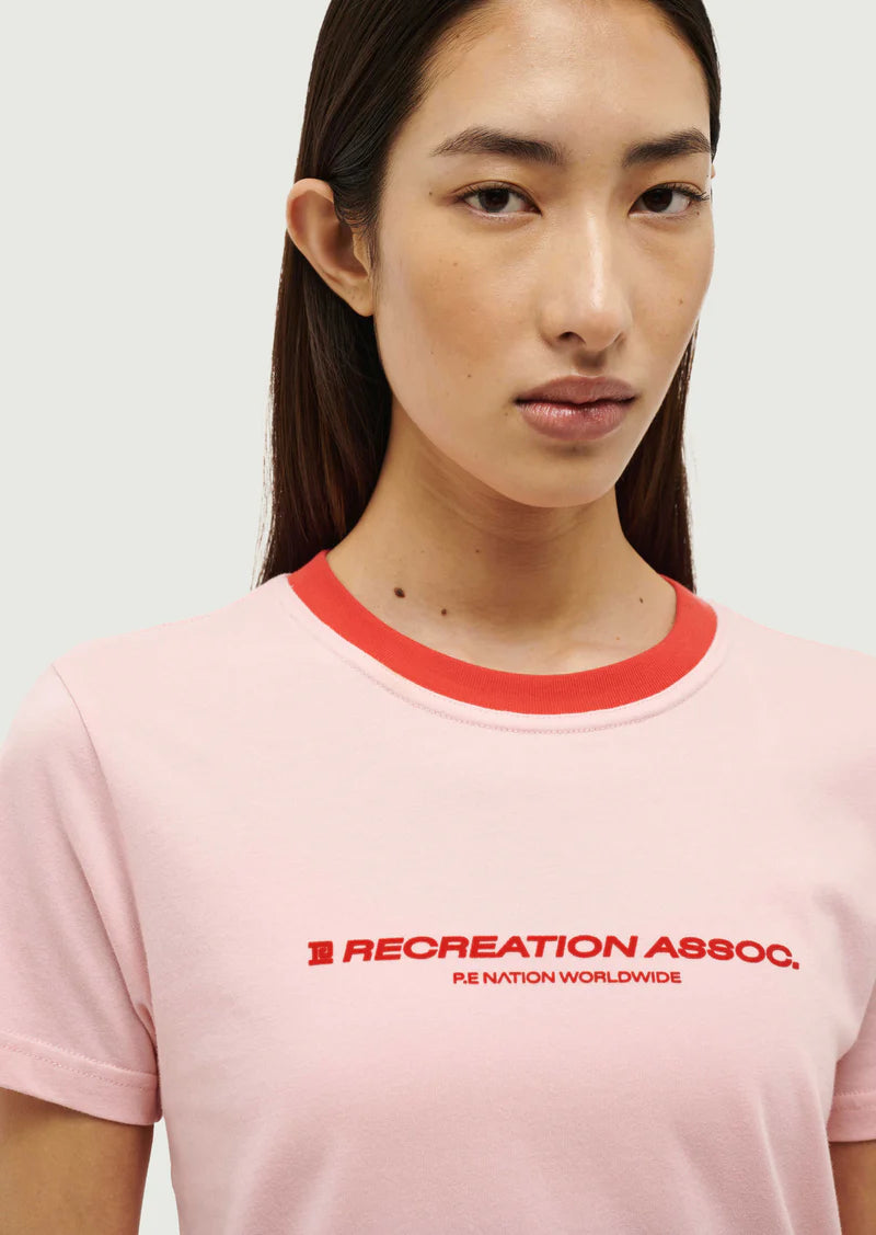 P.E Nation - Department SS Tee - Crystal Rose