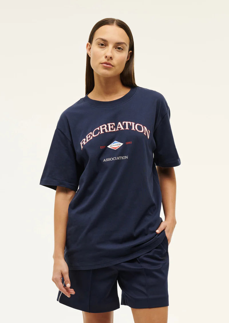 P.E Nation - Recreation Tee - Dark Navy Blud