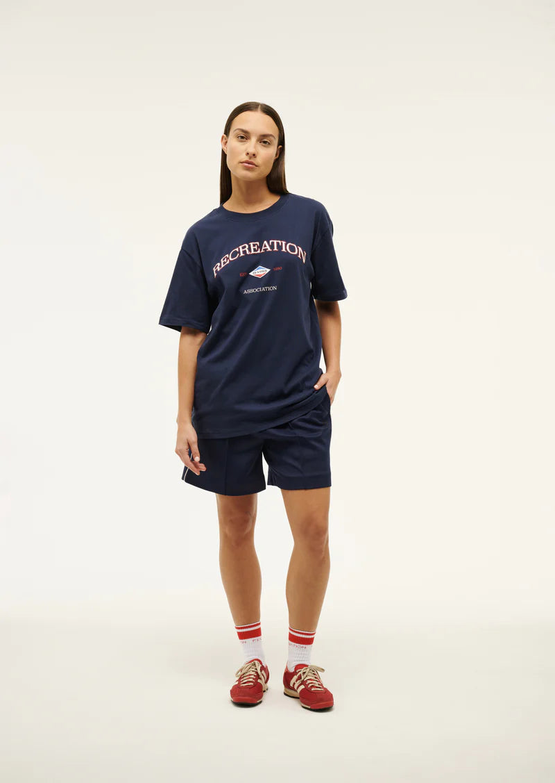 P.E Nation - Recreation Tee - Dark Navy Blud