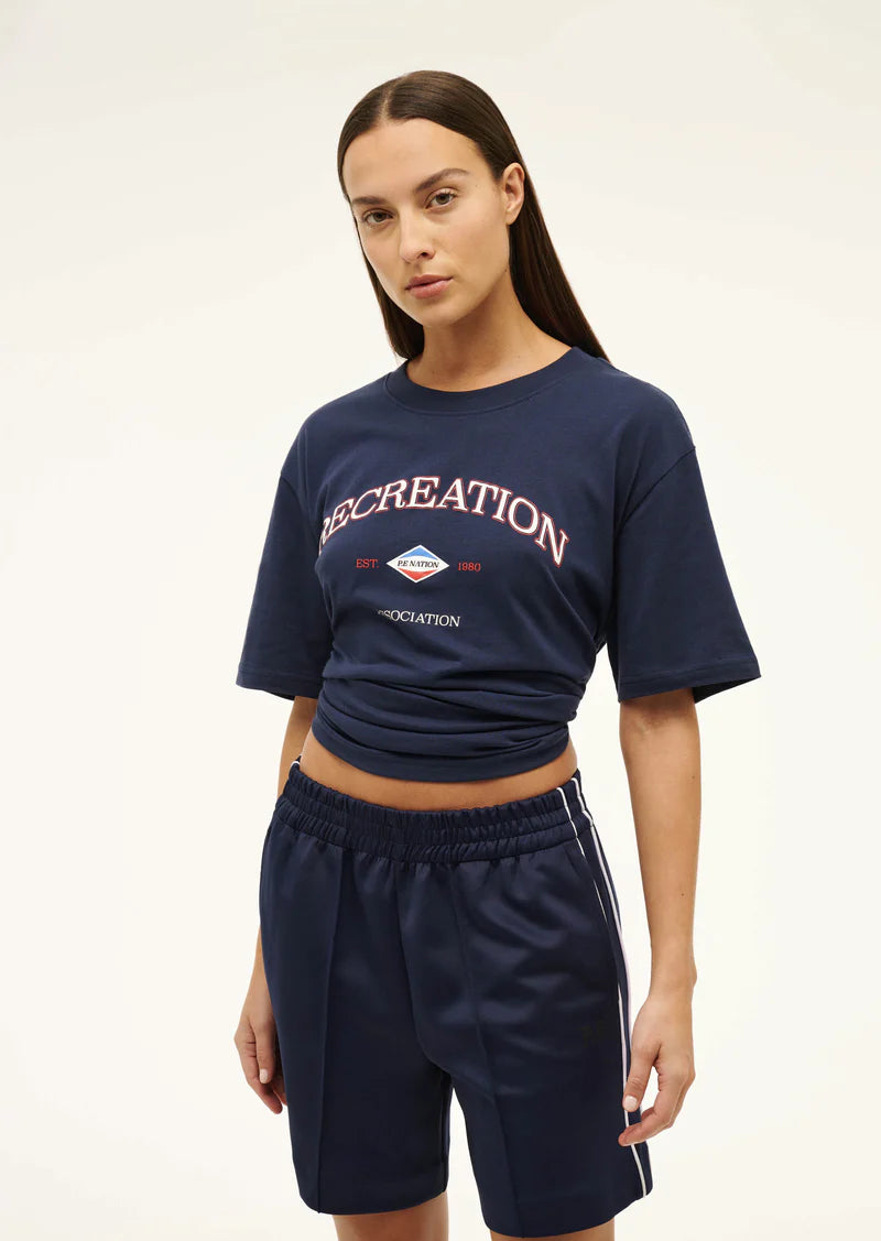 P.E Nation - Recreation Tee - Dark Navy Blud