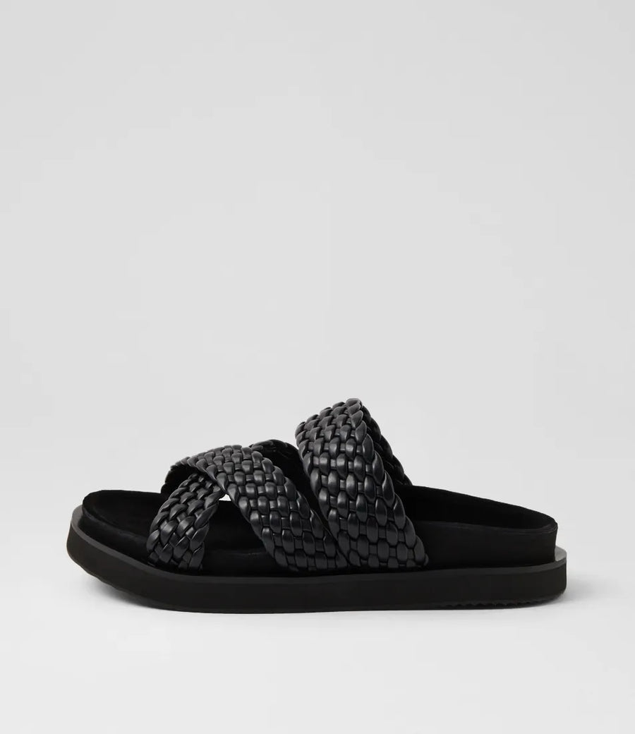 Rollie - Rhodes Cross Slide - Black Weave