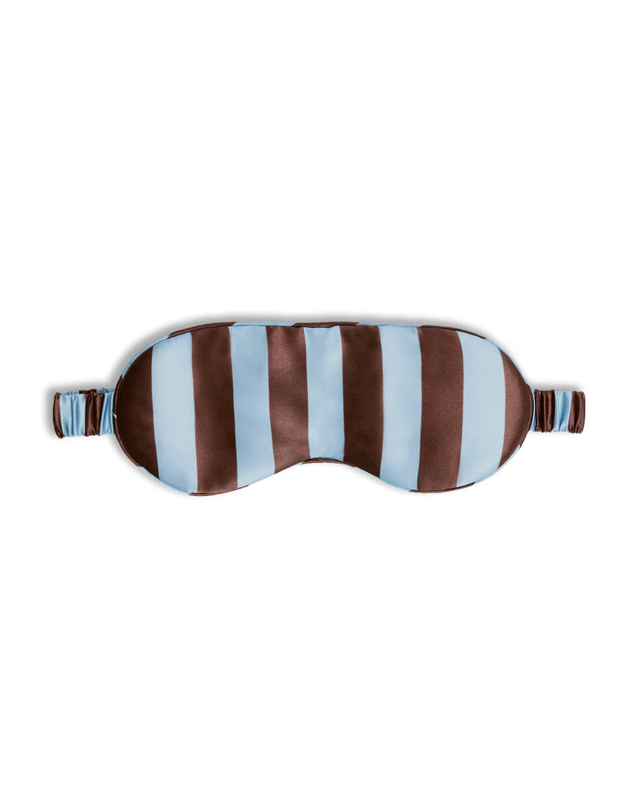 Hommey. - Silk Eyemask - Iced Chocolate Stripes