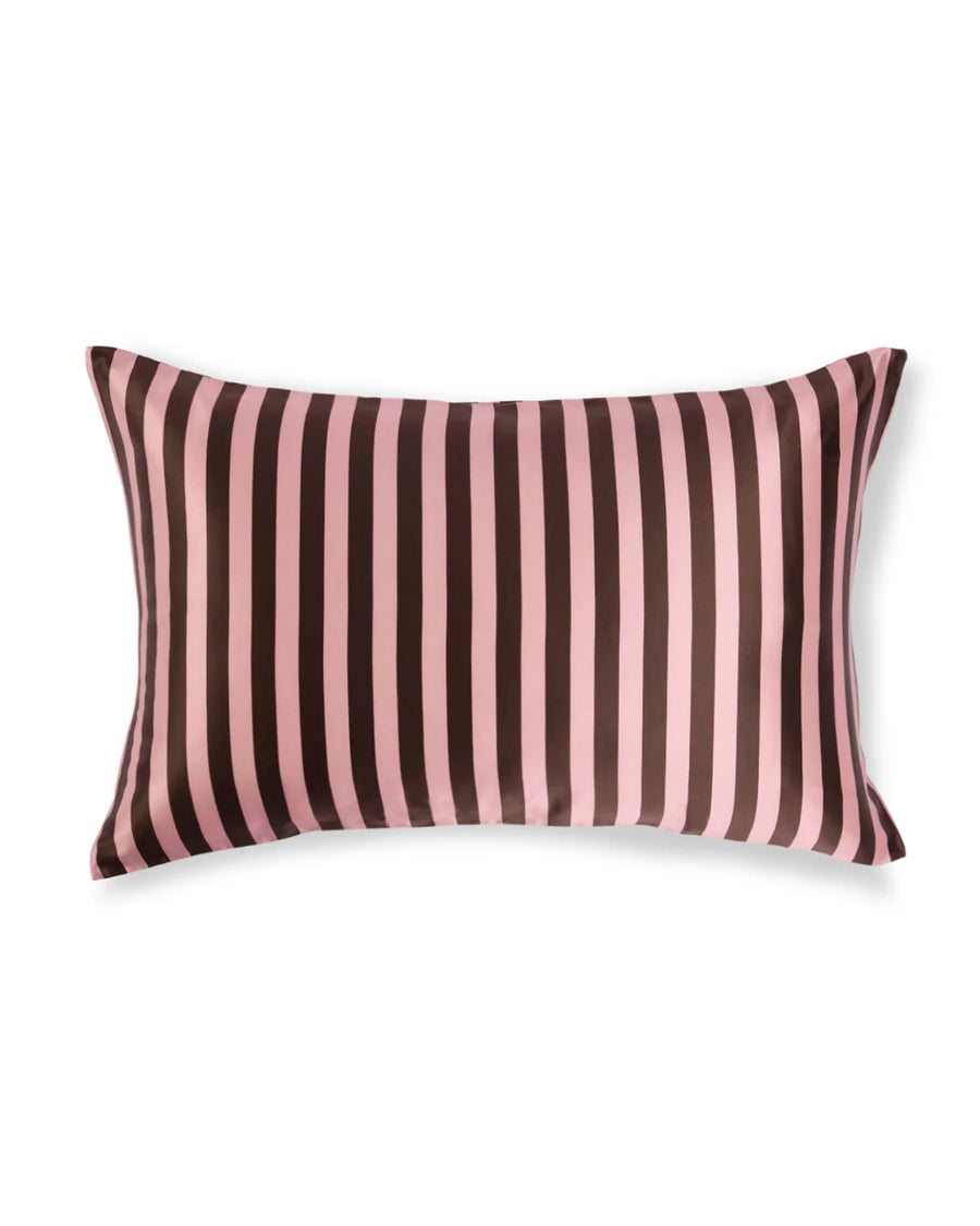 Hommey. - Silk Pillowcase - Rocky Road Stripes - Standard