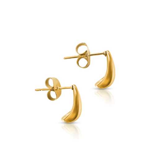 EVER. Jewellery - Swift Gold Stud Earrings