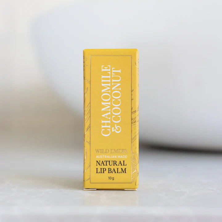 Wild Emery - Natural Lip Balm - Chemomile & Coconut