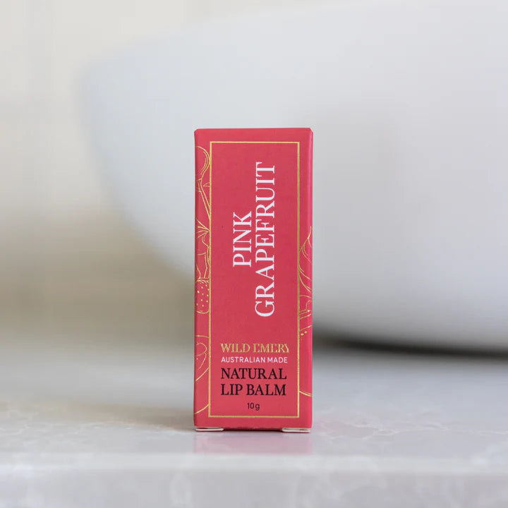 Wild Emery - Natural Lip Balm - Pink Grapefruit